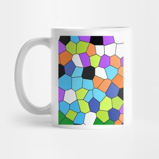 Rainbow blok Mug